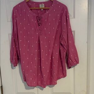 St John’s Bay Pink Women's Blouse